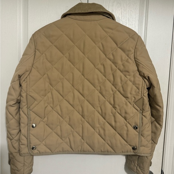 BURBERRY Beige Lanford jacket Small - Picture 2 of 6